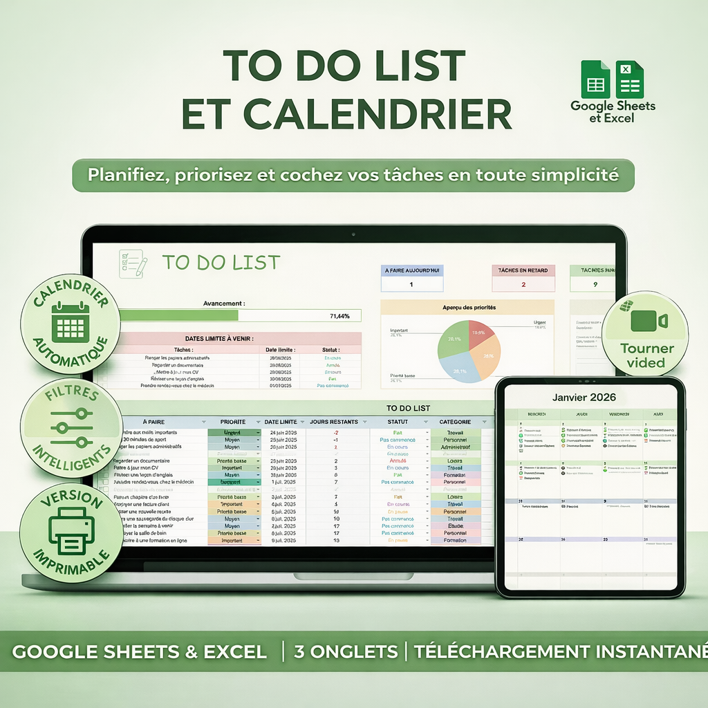Tracker focus PRO - Manageur de tâche
